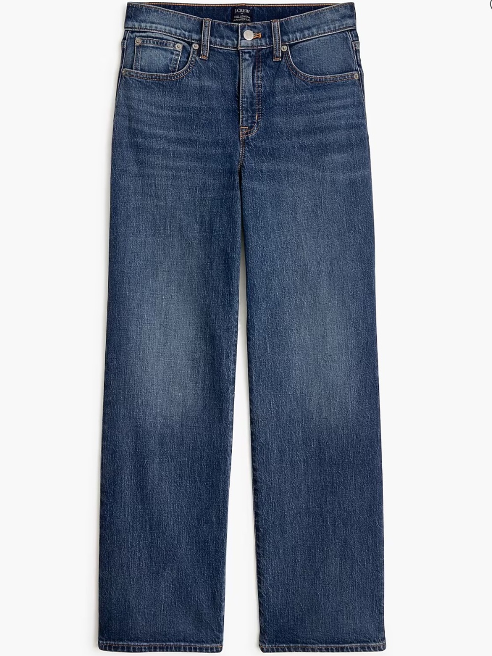 J. Crew Full Length Slim Wide Leg Jeans